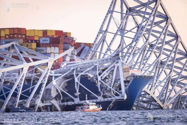Unii producători auto germani sunt afectaţi de prăbuşirea podului din Baltimore