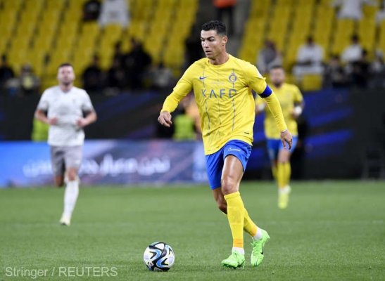 Fotbal: Hat-trick reuşit de Cristiano Ronaldo în faţa echipei lui Laurenţiu Reghecampf