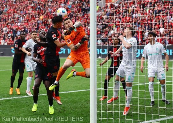 Fotbal: Bayer Leverkusen, campioană a Germaniei pentru prima oară în istoria sa
