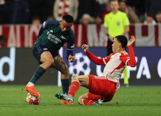 Fotbal: Bayern Munchen s-a calificat în semifinalele Ligii Campionilor, după 1-0 cu Arsenal