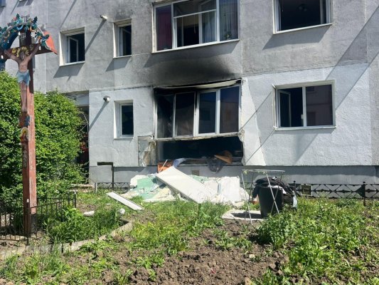 Explozie la o garsonieră din Cluj