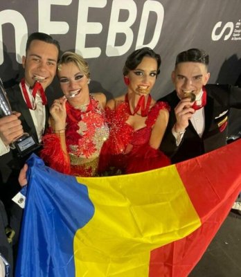 România, aur și argint la dans sportiv 