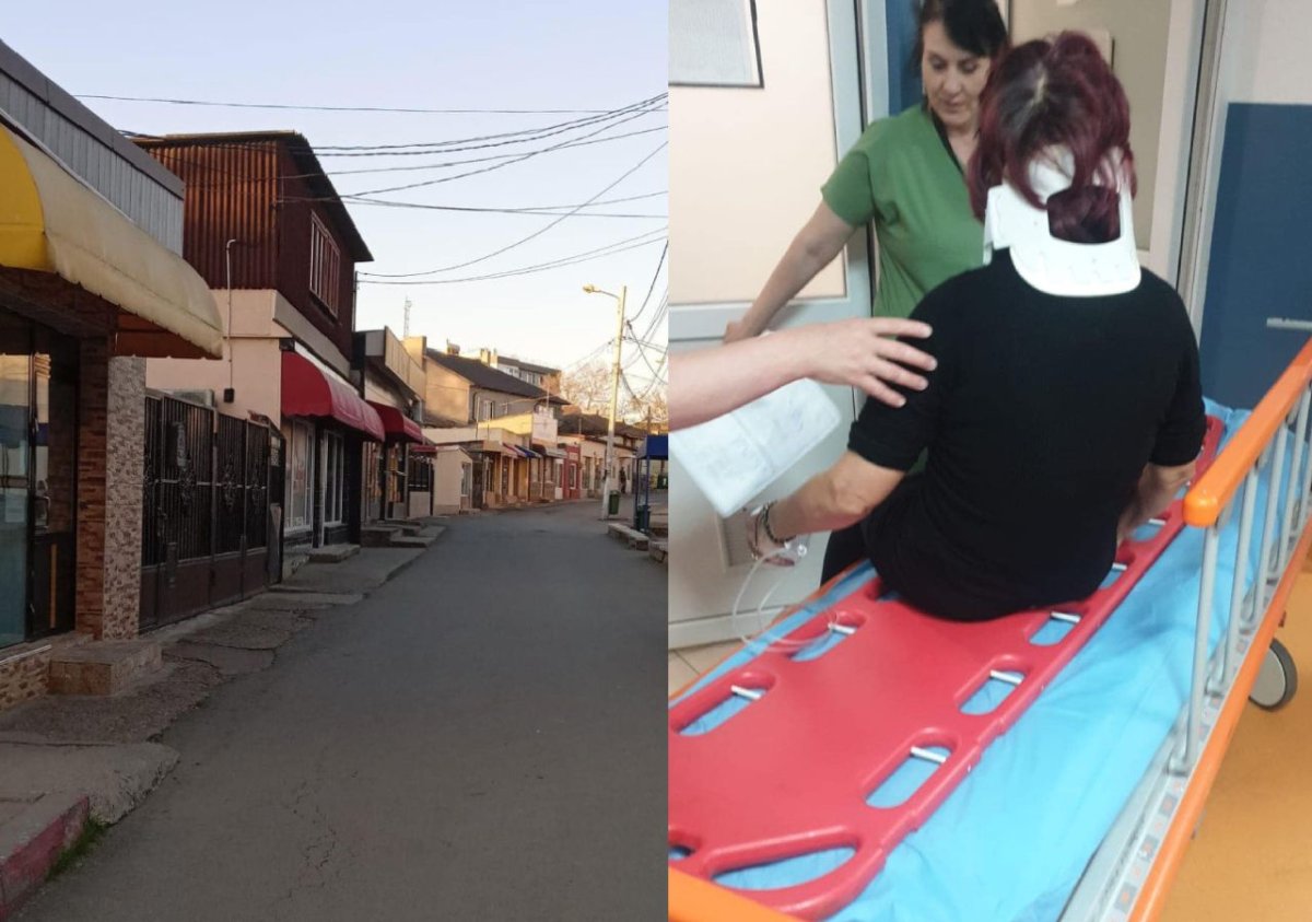 O șoferiță a lovit un pieton, în Piața Centrală din Năvodari, și a