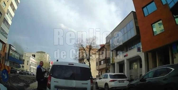 La un pas de bătaie! Au cedat nervii pe bulevardul Mamaia. Vezi de ce! Video 