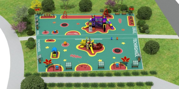  Un nou loc de joacă în Parcul Terapeutic Techirghiol