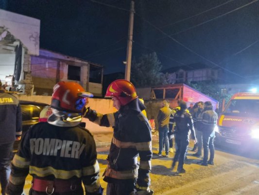 ISU Dolj a reluat acţiunile de căutare la blocul unde s-a produs explozia