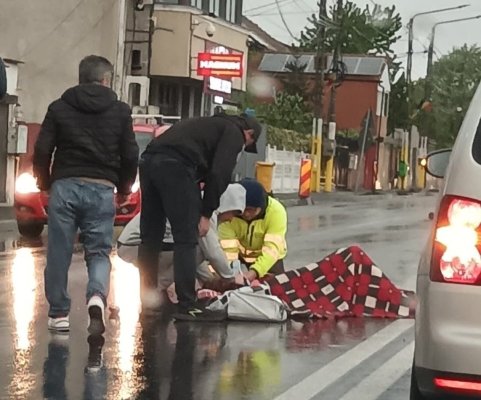 Accident rutier în Valu lui Traian: Victima, un pieton