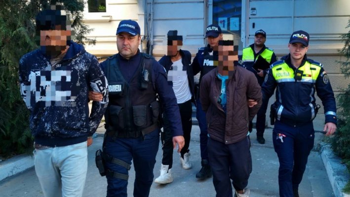 Patru bărbați, arestați pentru agresiune și violare de domiciliu, la Cobadin