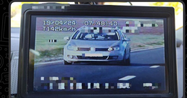 Operațiunea „Speed Marathon“, la Constanța: Șoferiță, prinsă de polițiști cu 142 km/h, pe DN 3