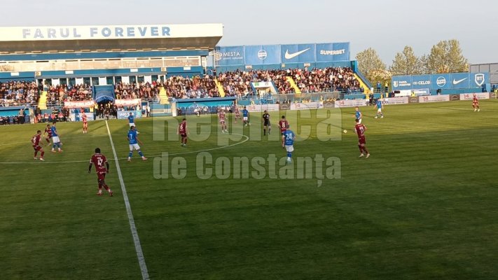 Farul Constanța - Rapid, 3-1, în etapa a șasea din play-off-ul SuperLigii