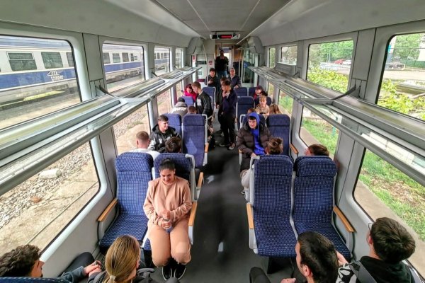 În „Săptămâna verde”, elevii constănțeni află de ce trenul este cel mai ecologic mijloc de transport