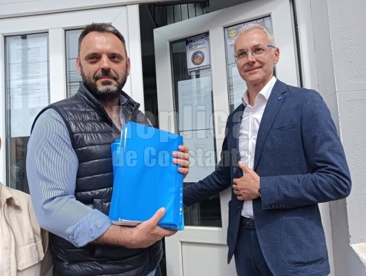 Stelian Ion și-a depus candidatura pentru Primăria Constanța. Video