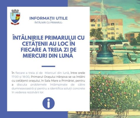Primarul din Hârșova, întâlnire cu cetățenii
