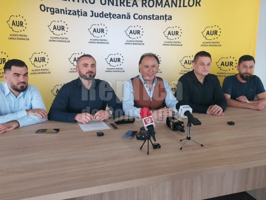 AUR a organizat conferința de presă săptămânală, la Constanța! Video