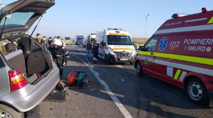 Trafic blocat pe Centura București, în urma unui accident rutier