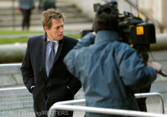 Hugh Grant a soluţionat procesul cu editorul tabloidului The Sun, pe care l-a acuzat de violarea intimităţii