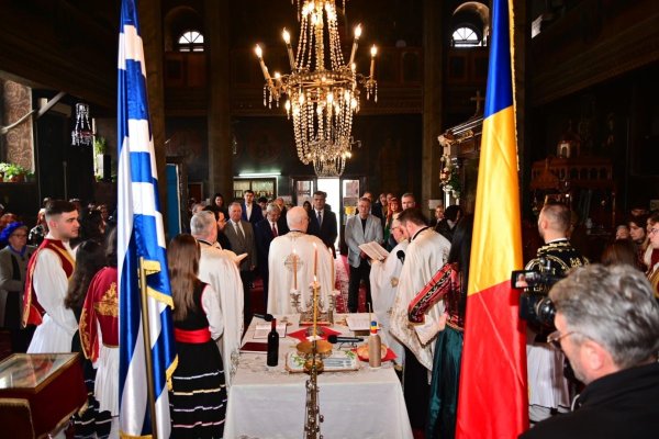 Grecii din Constanța au sărbătorit Ziua Națională a Greciei
