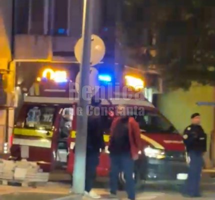 Biciclist rănit într-un accident rutier, pe strada Cuza Vodă