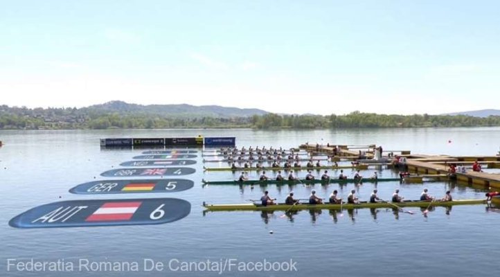 Canotaj: România, medaliată cu bronz în proba feminină de 8+1, la Cupa Mondială de la Varese