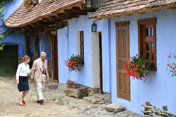Casa din Viscri a Regelui Charles s-a redeschis