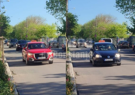 Constănțenii vor ca traseul pentru obținerea permisului de șoferi să fie schimbat. Video