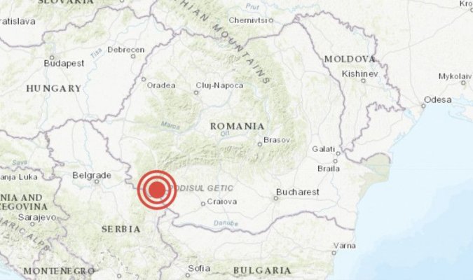 Cutremur la granița României, marți dimineață 