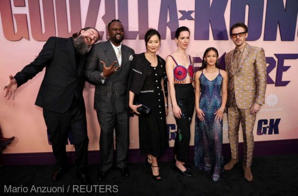  Filmul „Godzilla x Kong: The New Empire“ se menţine pe primul loc în box-office-ul nord-american