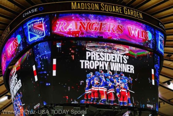 Hochei: NHL - New York Rangers a cucerit Trofeul Preşedinţilor