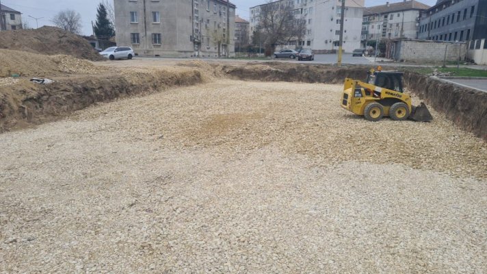 Primăria Mihail Kogălniceanu a început lucrările de construcție a unui bloc ANL