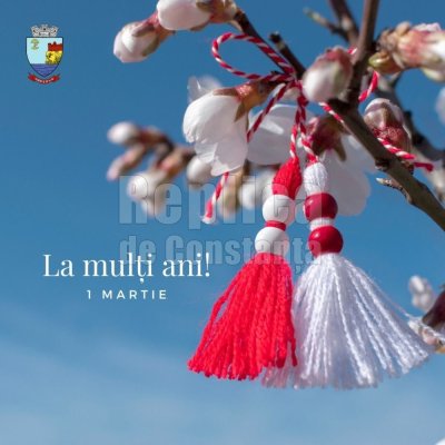 Primăria Hârșova, urări de 1 Martie
