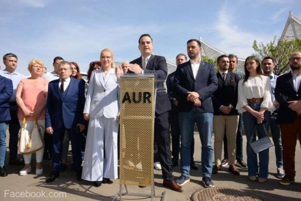 AUR şi-a prezentat candidatul la Primăria Sectorului 4 - Matei Ştefănescu
