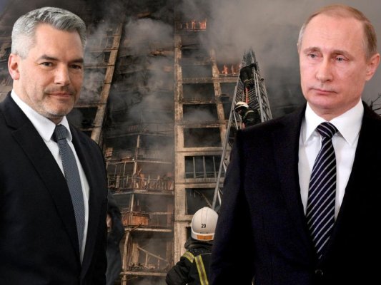 Cancelarul Austriei întinde o mână lui Putin: „Nu putem avea pace fără Rusia”
