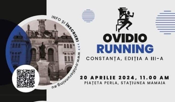 Evenimentul „Ovidio Running” revine în stațiunea Mamaia