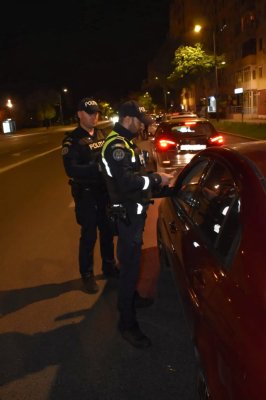 Acțiuni ale polițiștilor în municipiul Constanța pentru creșterea gradului de disciplină rutieră