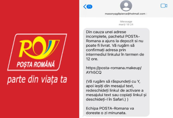 Atenție! O nouă metodă de înșelăciune în numele Poștei Române