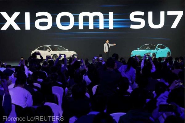 Xiaomi anunţă 75.000 de comenzi pentru automobilul electric SU7 şi vrea să livreze 10.000 de unităţi în iunie