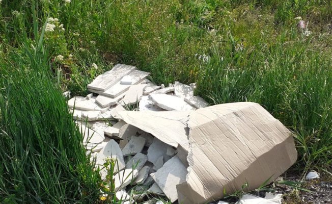 Bărbat sancționat pentru că a aruncat deșeuri pe domeniul public. Video