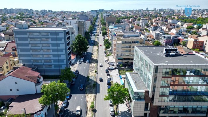 Atenție, șoferi! Se continuă reabilitarea bulevardului Mamaia