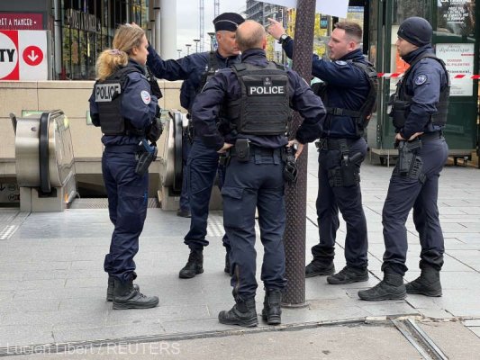 Încă o tentativă de atentat în Franța. Atentatorul a fost împușcat de polițiști