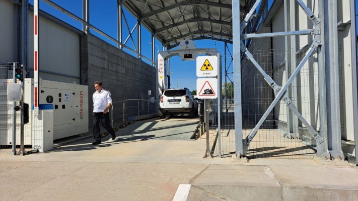 Primul scanner cu raze X a fost instalat la vama Galați - Giurgiulești