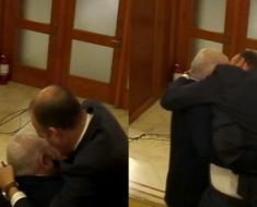Canibalism în Parlament! Dan Vîlceanu l-a mușcat de față pe Florin Roman! Video