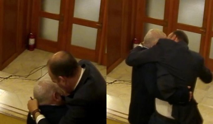 Canibalism în Parlament! Dan Vîlceanu l-a mușcat de față pe Florin Roman! Video