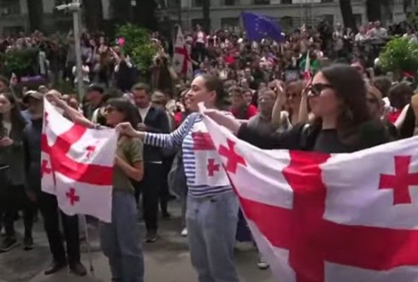 SUA condamnă adoptarea definitivă a legii privind „influenţa străină“ în Georgia