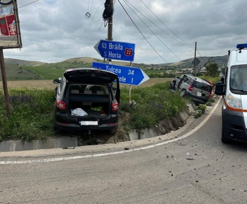 Accident rutier în localitatea Izvoarele
