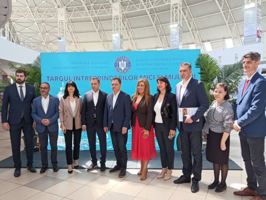 Ministrul Economiei, prezent la Constanța, la Pavilionul Expozițional