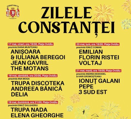 Ziua Constanței, celebrată printr-un maraton de evenimente