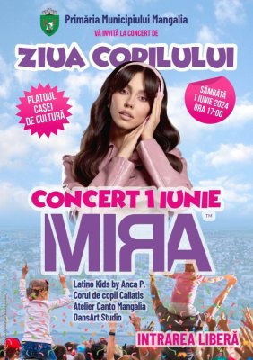Concert Mira, de Ziua Copilului, la Mangalia