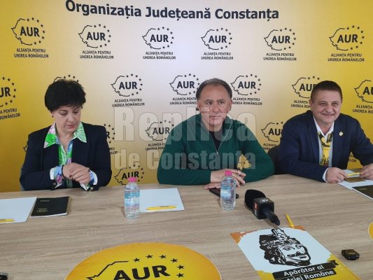 AUR a organizat conferința de presă săptămânală, la Constanța. Video