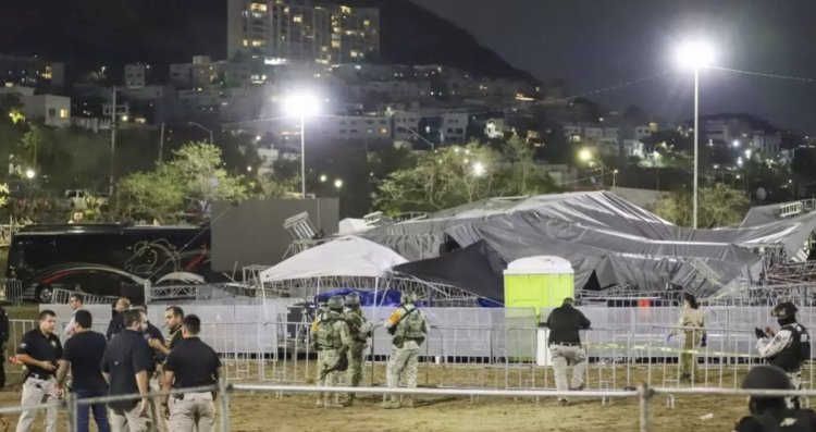 O scenă s-a prăbuşit la un miting electoral din Mexic: 9 morți și 50 de răniți. Video