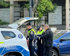 Accident în apropierea Gării: Poliția s-a deplasat la fața locului